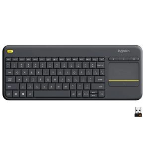 Logitech K400 Plus Tv Wireless Touch Keyboard (Windows/Chrome Os/Android) Black
